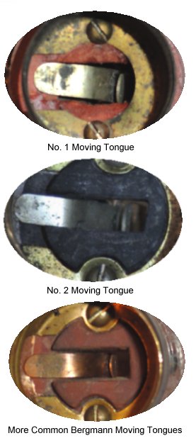 Compare Edison and Bergmann socket tongues